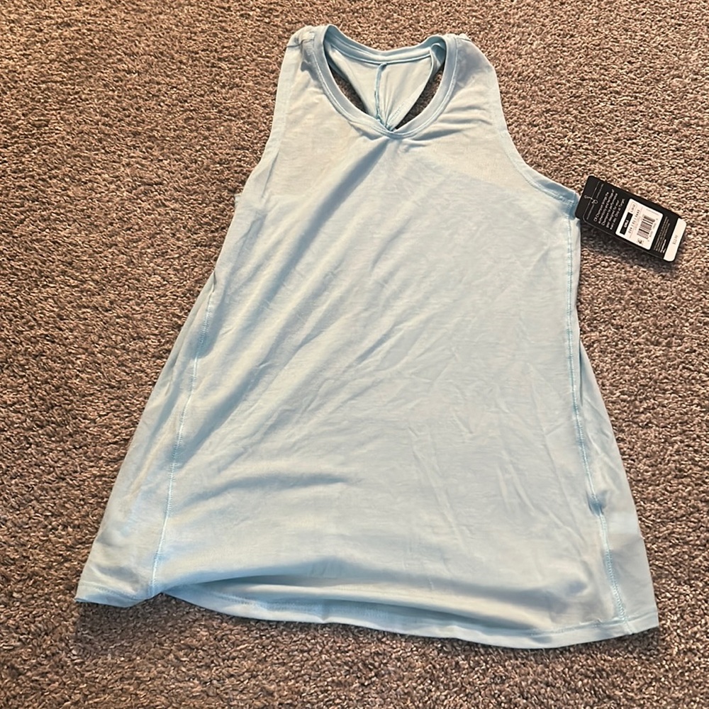 Girls blue light tank